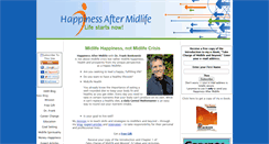 Desktop Screenshot of happiness-after-midlife.com